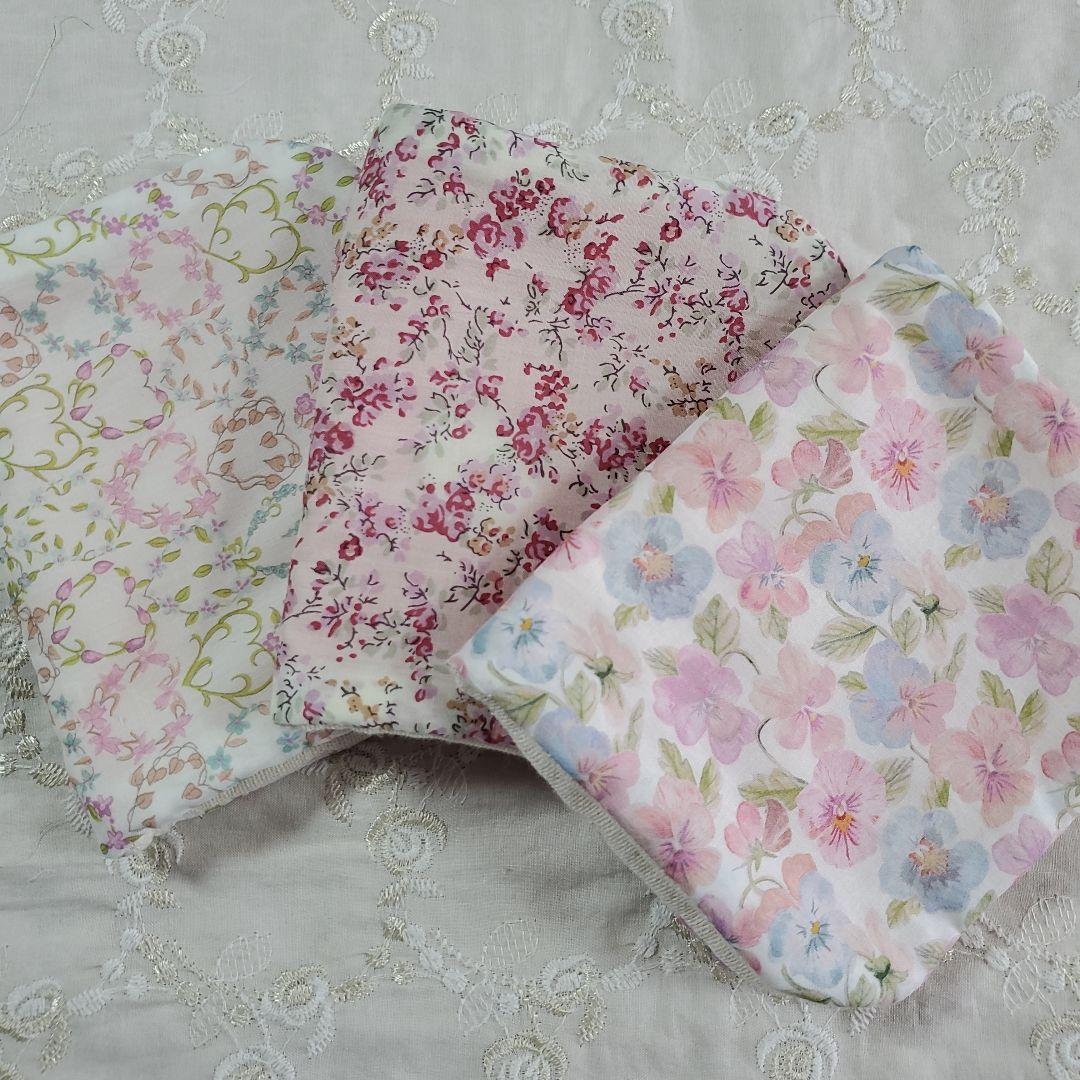 リバティfuwara6重ガーゼハンカチ3P◇組み替え可 - メルカリ