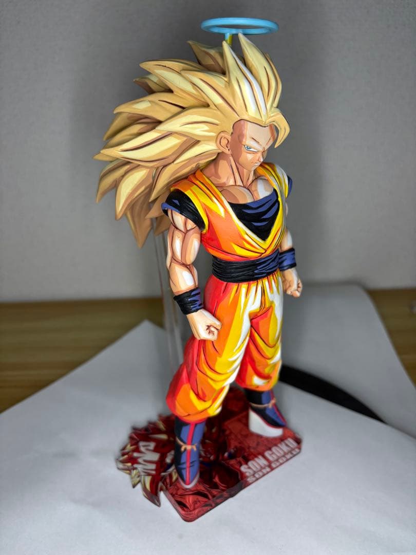 あ*さ様 ドラゴンボール 孫悟空 超サイヤ人3 リペイント フィギュア