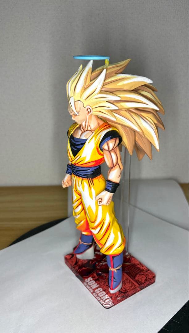 あ*さ様 ドラゴンボール 孫悟空 超サイヤ人3 リペイント フィギュア