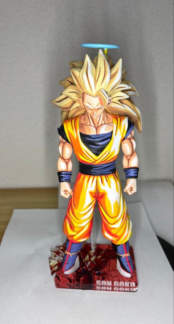 あ*さ様 ドラゴンボール 孫悟空 超サイヤ人3 リペイント フィギュア