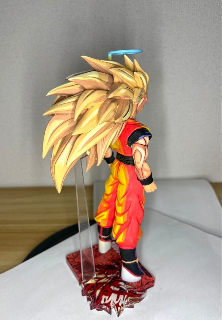 あ*さ様 ドラゴンボール 孫悟空 超サイヤ人3 リペイント フィギュア