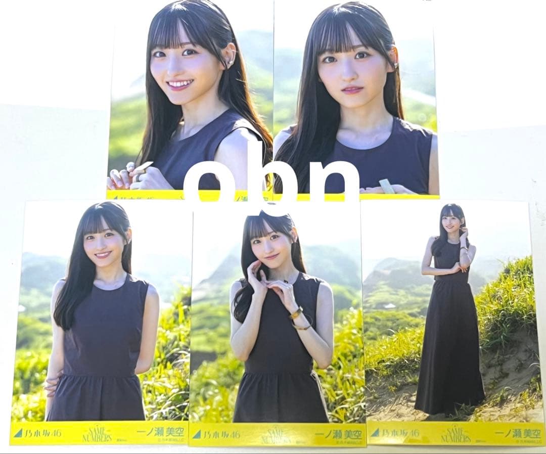 乃木坂46 2025 same numbers 生写真 5種コンプ 一ノ瀬美空 - メルカリ