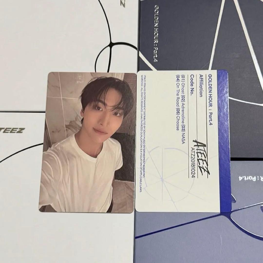 ATEEZ ソンファ 封入トレカ - メルカリ