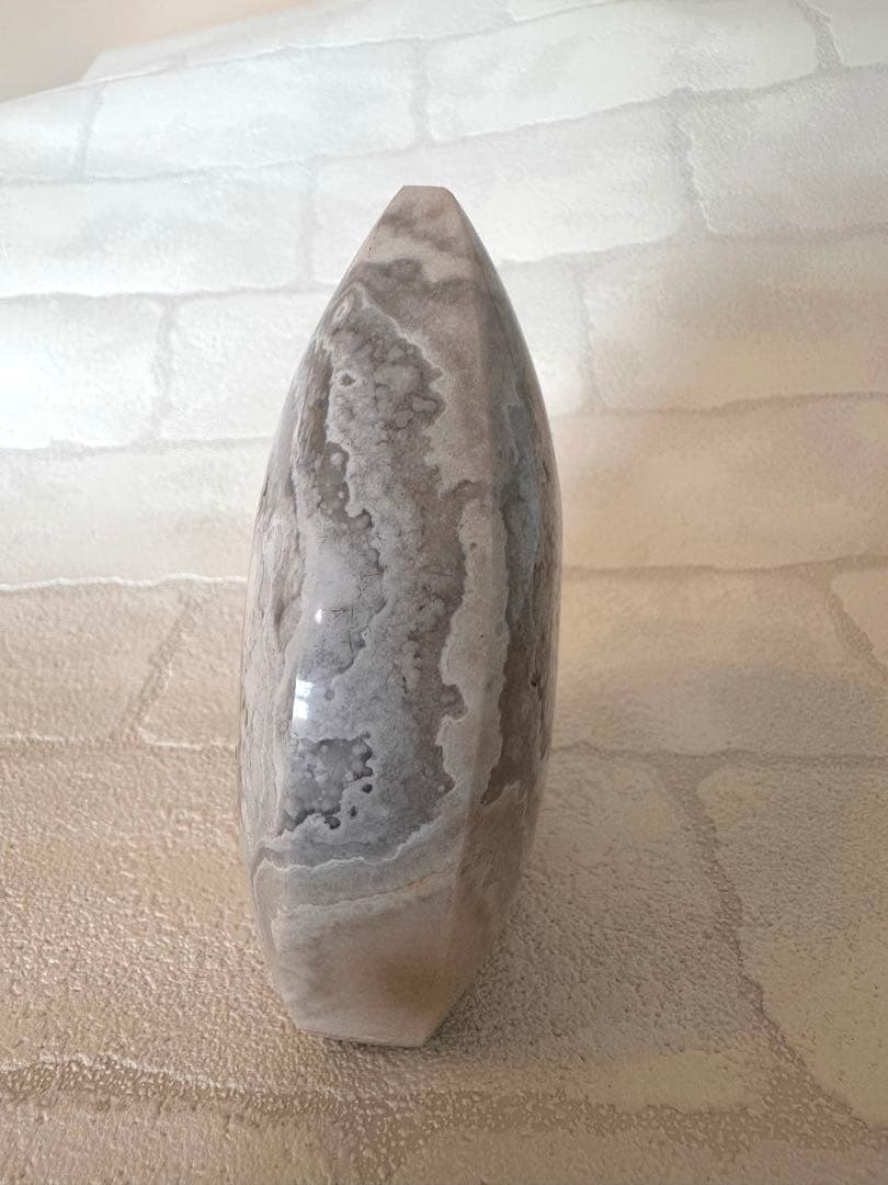 特価　ピンクアメジスト　フラワーアメジスト　丸玉模様　ジオード　フリーフォーム