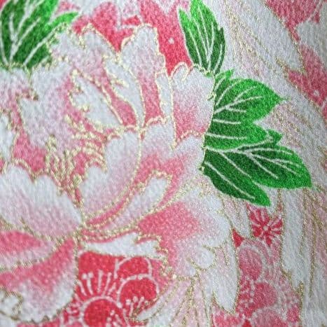 セット七五三7歳女の子長着＆袖なし長襦袢＆袋帯＆草履＆バッグ＆小物紫色しぼり柄