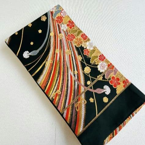 セット七五三7歳女の子長着＆袖なし長襦袢＆袋帯＆草履＆バッグ＆小物紫色しぼり柄