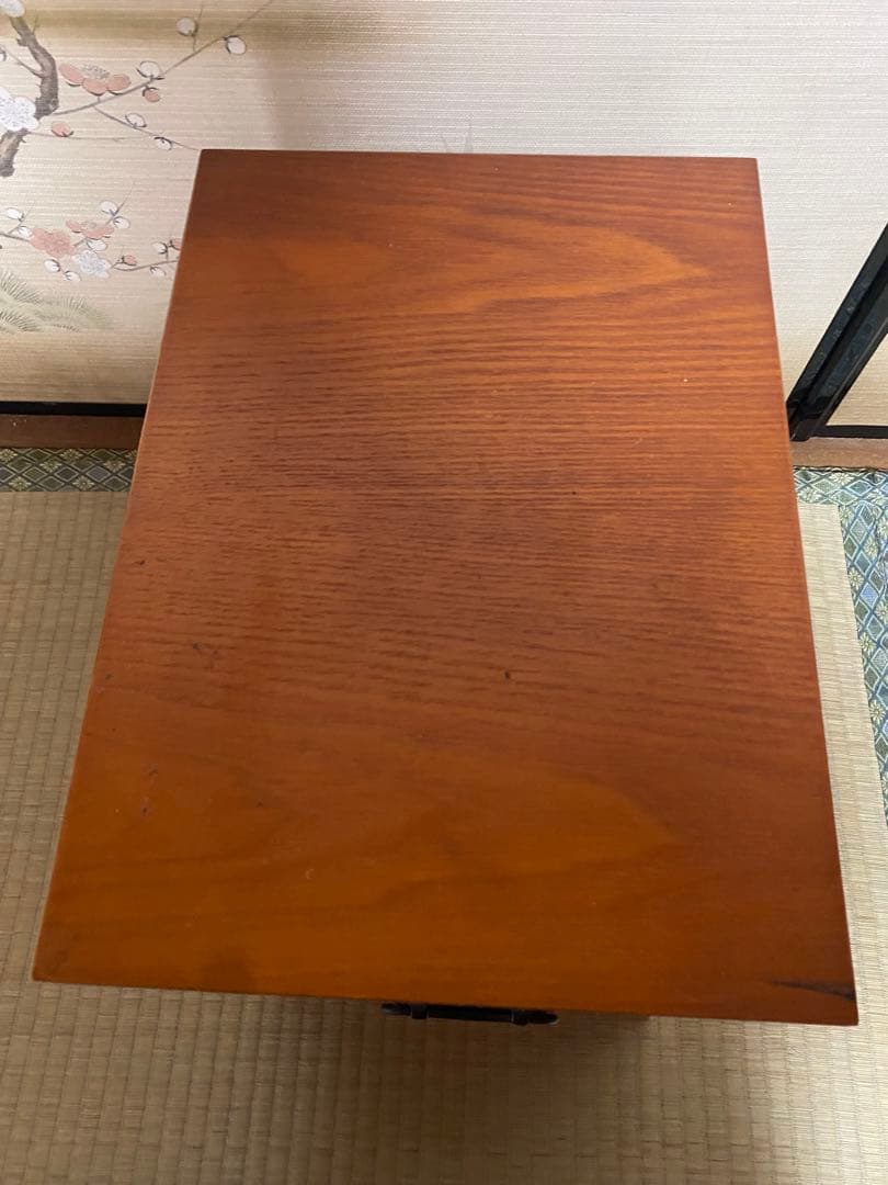 レトロな折りたたみ式文机