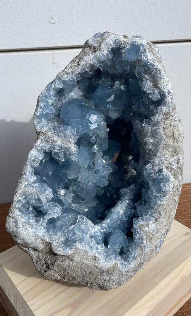 マダガスカル産 セレスタイト 原石 8kg クラスター 天青石 パワーストーン