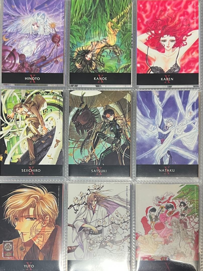 CLAMP Xトレーディングカード トレカ ノーマル72枚 スペシャルカード2