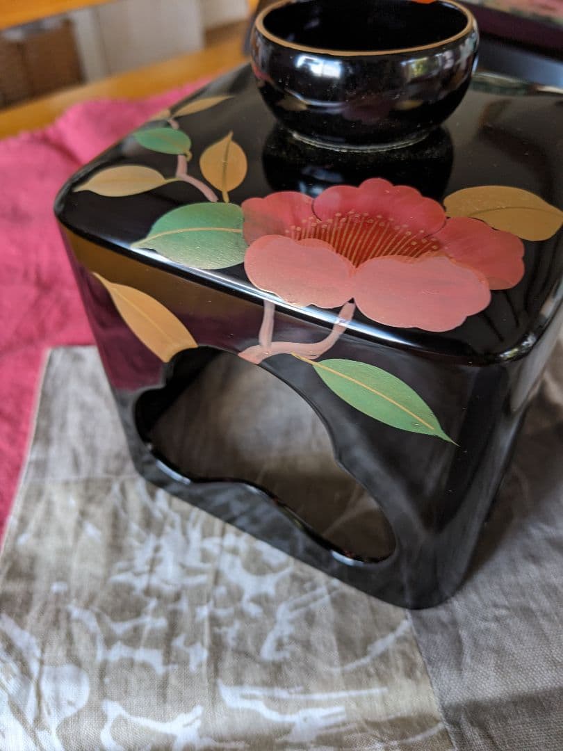 ✨新品　会津塗　お屠蘇セット 松竹梅盃 酒器 　正月　お祝い