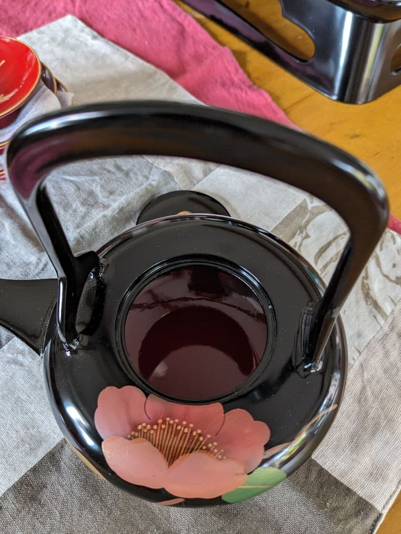 ✨新品　会津塗　お屠蘇セット 松竹梅盃 酒器 　正月　お祝い