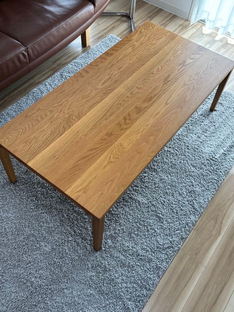 高野木工　リビングテーブル　オーク無垢材