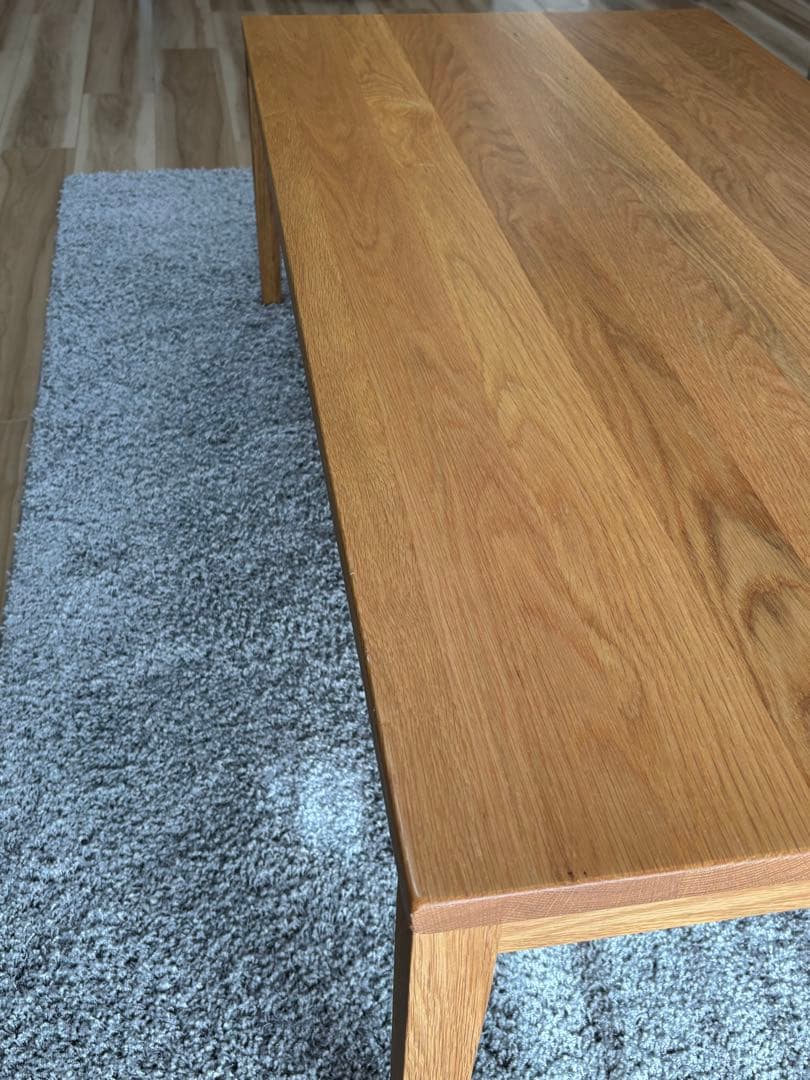 高野木工　リビングテーブル　オーク無垢材
