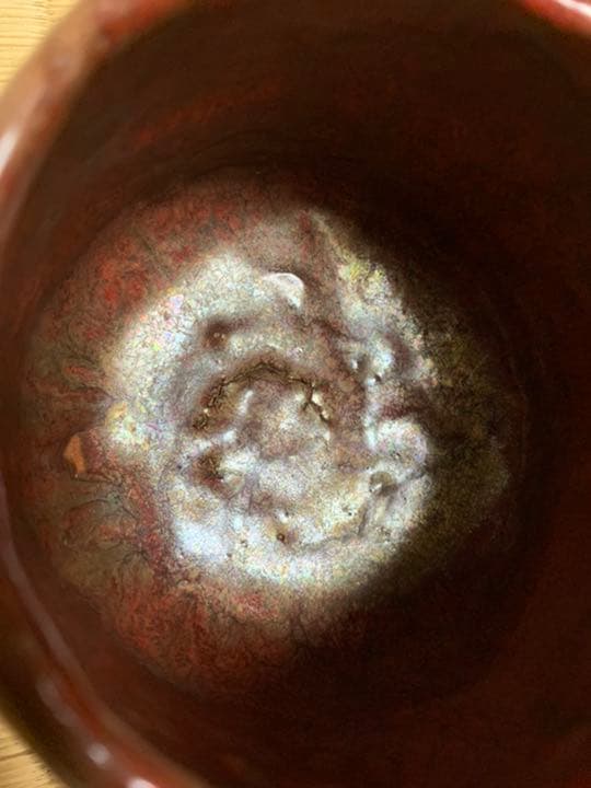 超赤字 江戸時代 赤楽茶碗 一生モノ