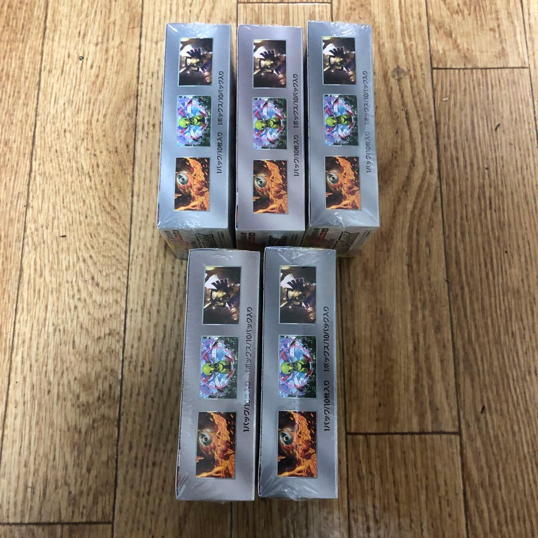 ポケカ テラスタルフェスex シュリンク付き 5box - メルカリ