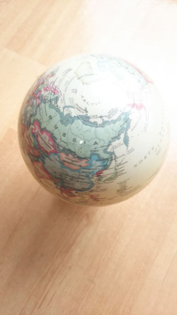 早い者勝ち 光で回る地球儀 ムーバグローヴ チ。―地球の運動について― オブジェ