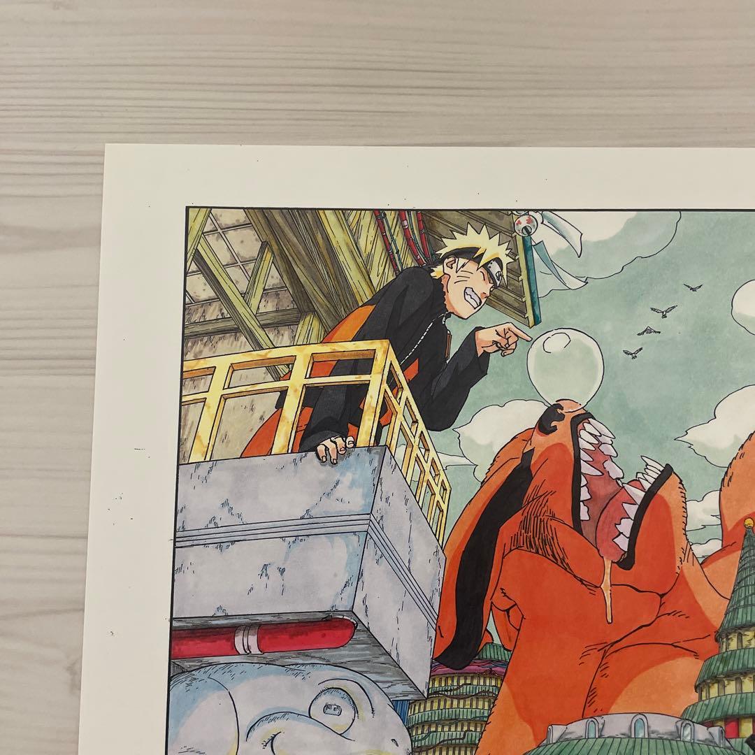 ナルト 複製原画 ナルト、九喇嘛、九尾【美品】 - メルカリ