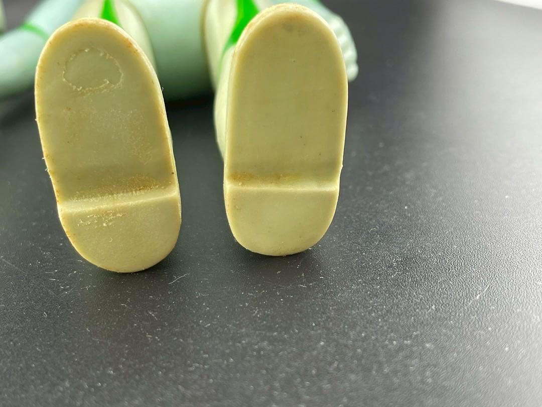 【中古品】テロン様　当時物 ミラーマン風 無版権 パチ 面取れ ソフビ 昭和