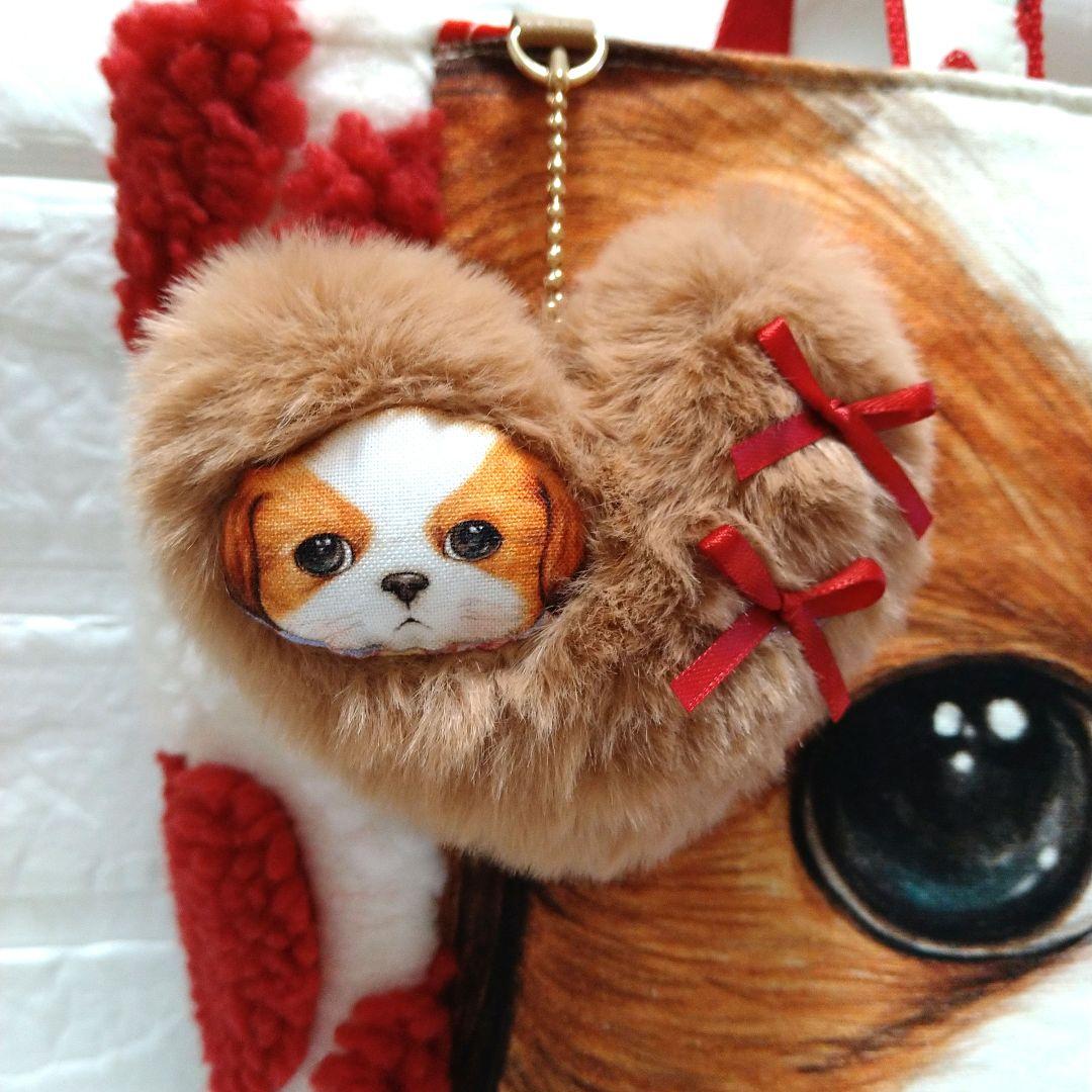 か*ち様 コヤンイサムチョン☆横長トートバッグ　ビッグフェイスアンコちゃん　ハー