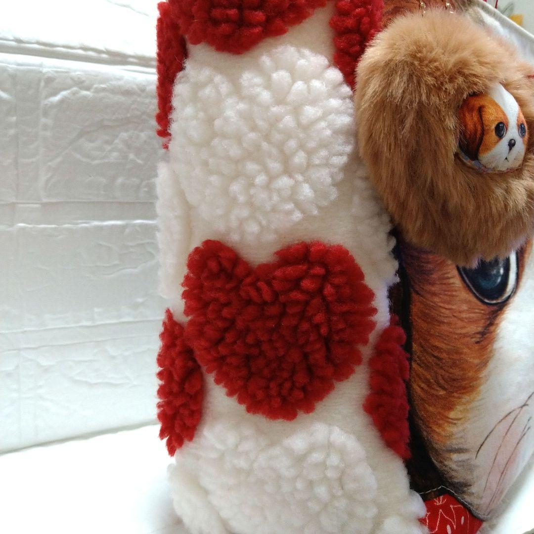 か*ち様 コヤンイサムチョン☆横長トートバッグ　ビッグフェイスアンコちゃん　ハー