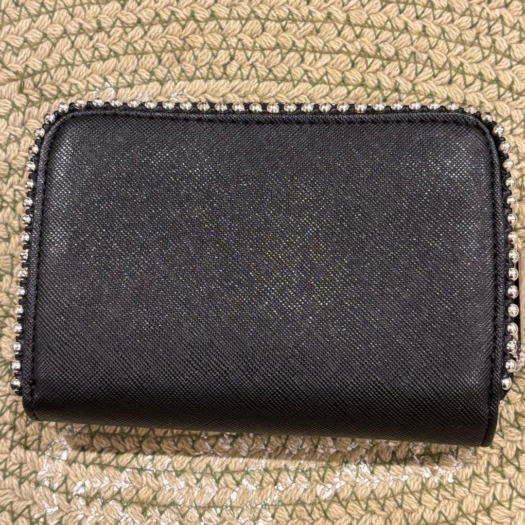 WCJ×ゲルニカコラボ 恐竜デザイン ブラックミニ財布