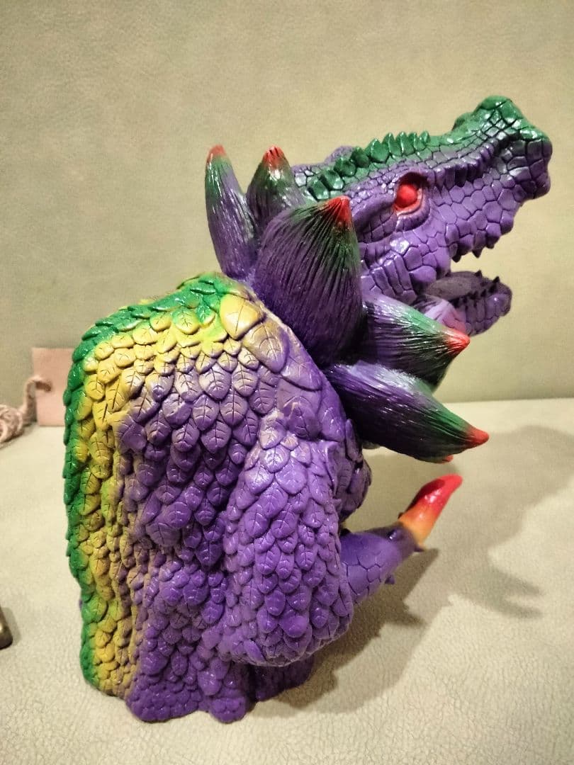 ソフビ monstock 超古代神類ポゴンゴ 紫 izumonster 安楽安作