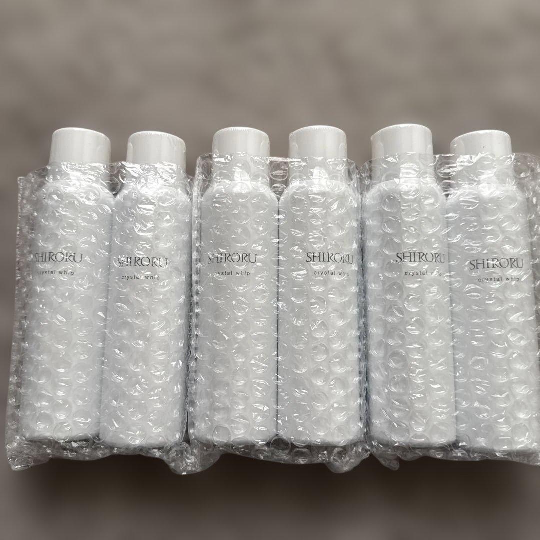 SHIRORU クリスタルホイップ 洗顔料６本セット‼️