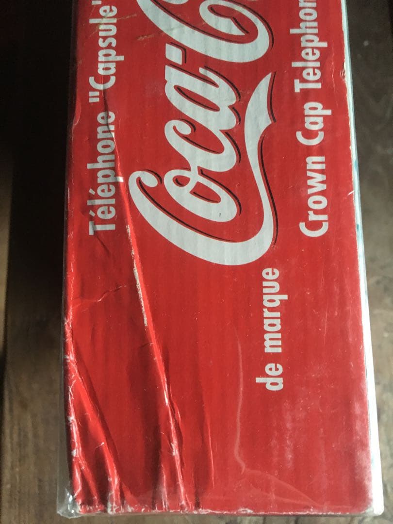希少Coca-Cola Crown Cap Telephone