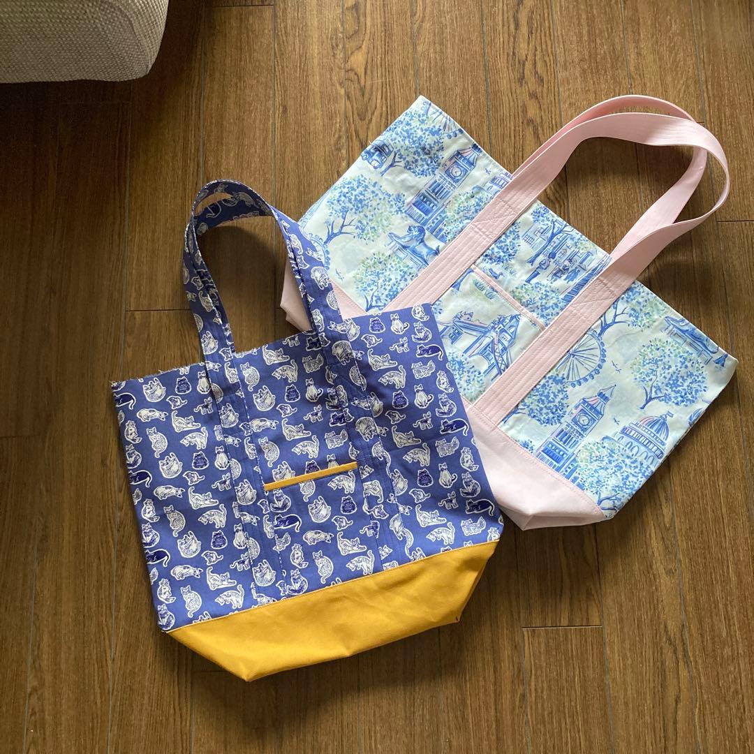 ガーデンバッグ、サイズ比較　　キャスキッドソン　ハンドメイド