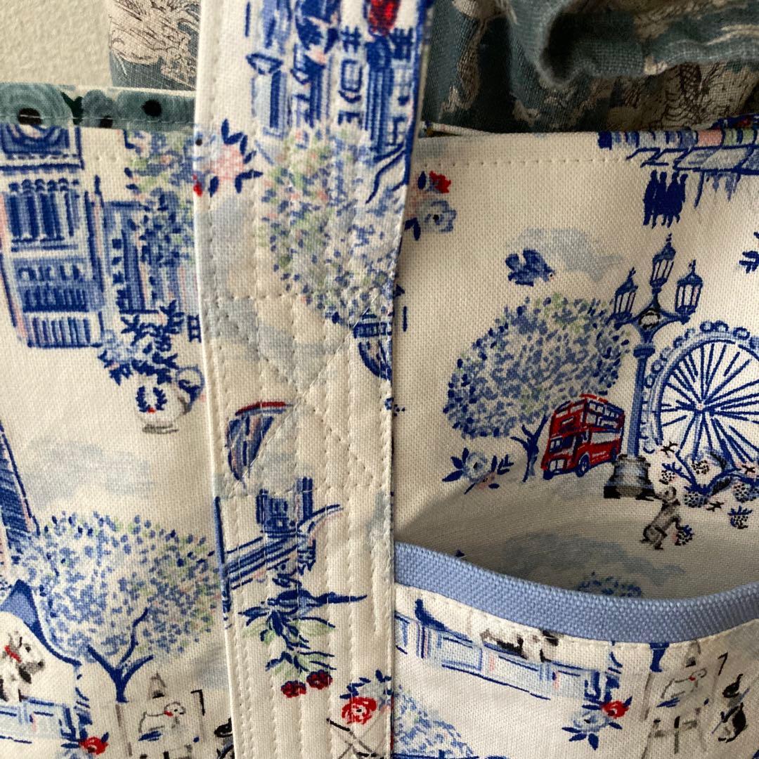 ガーデンバッグ、サイズ比較　　キャスキッドソン　ハンドメイド