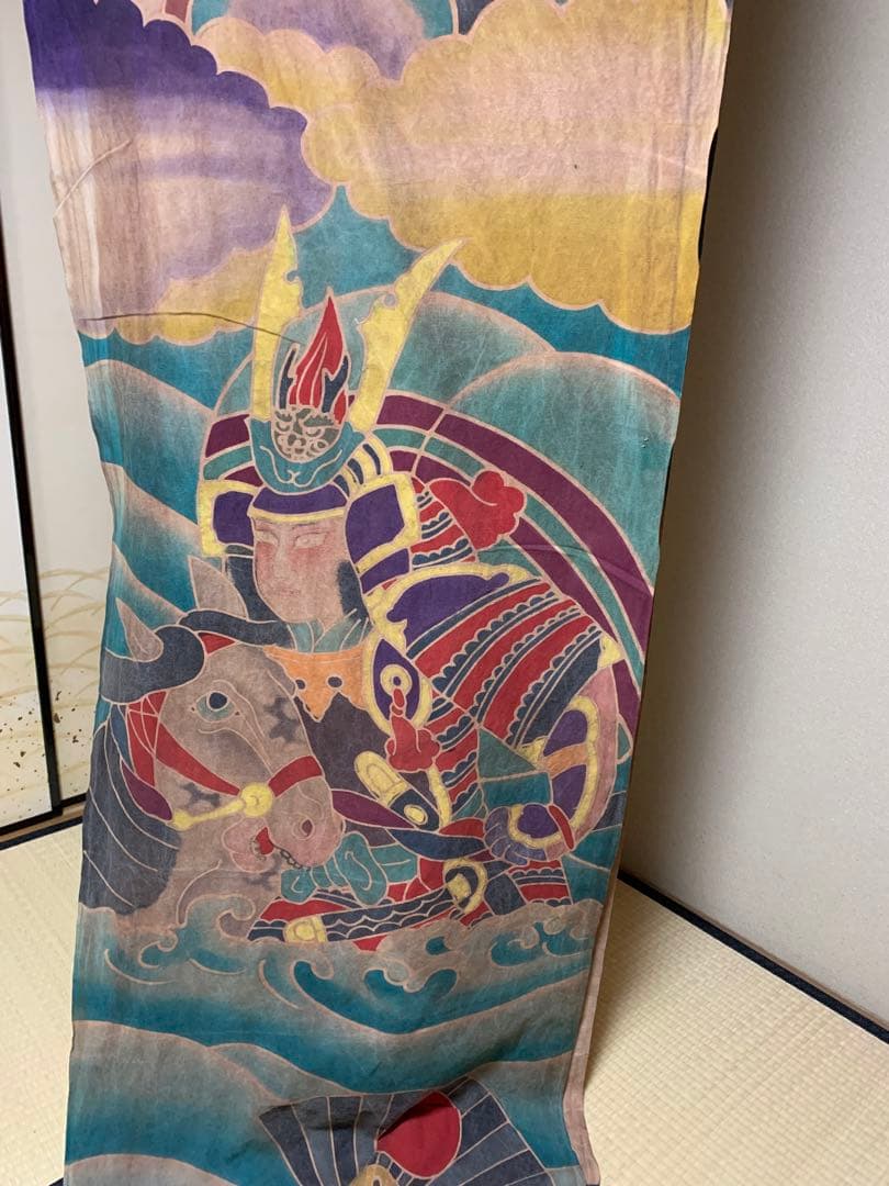 幟旗　男の子のお節句　武者絵