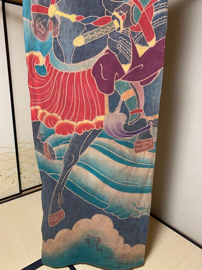 幟旗　男の子のお節句　武者絵