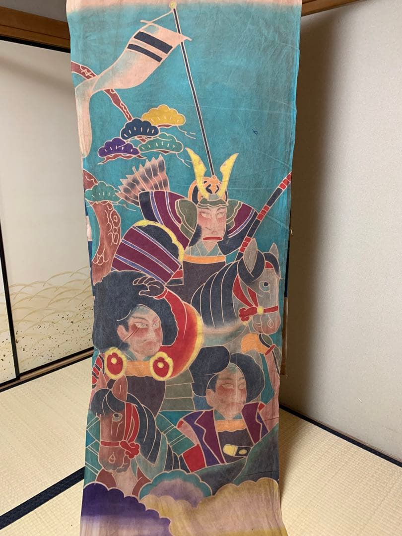 幟旗　男の子のお節句　武者絵
