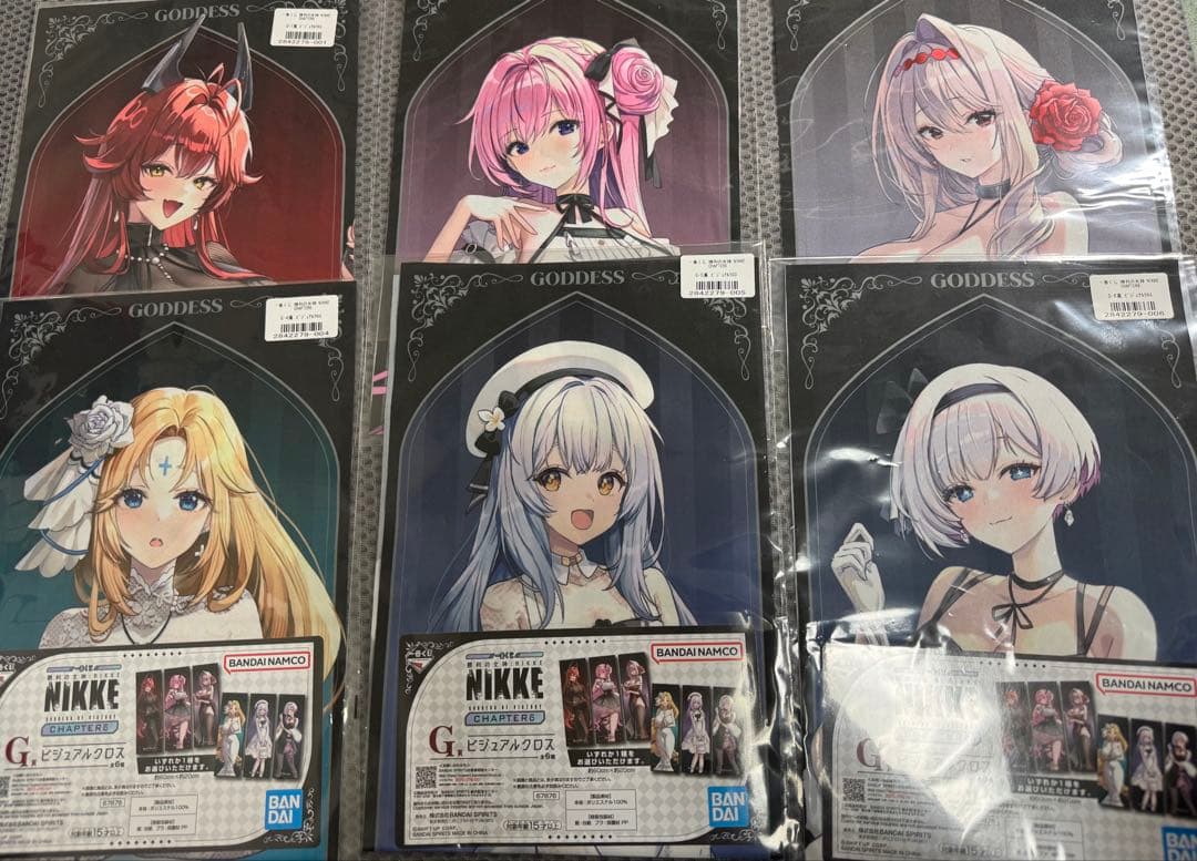 NIKKE 一番くじ　A賞B賞 D賞3個　F賞コンプG賞コンプ　おまけまとめ売り