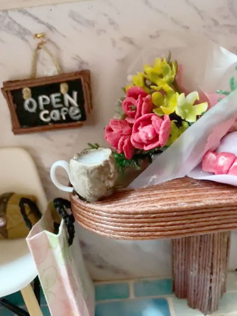 休日買い物帰りのCafe 確認後、購入前に必ずお願いします。