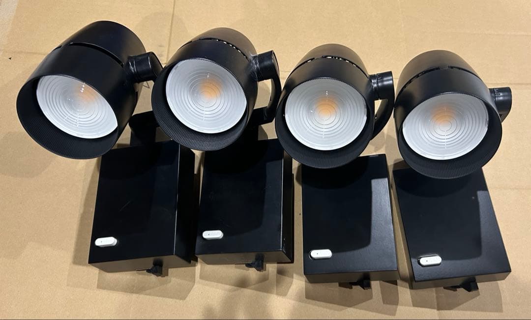 【4セット】グレアレススポットライトショートフードプラグタイプERS4791BA