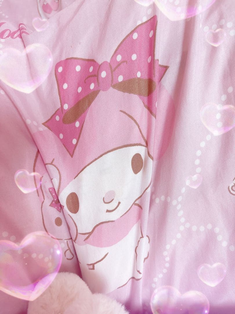 マイメロディ マイメロ ベッドシーツ ベッドカバー レア ピンク 3点セット