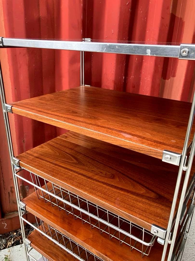 無印良品　ステンレスユニットシェルフ