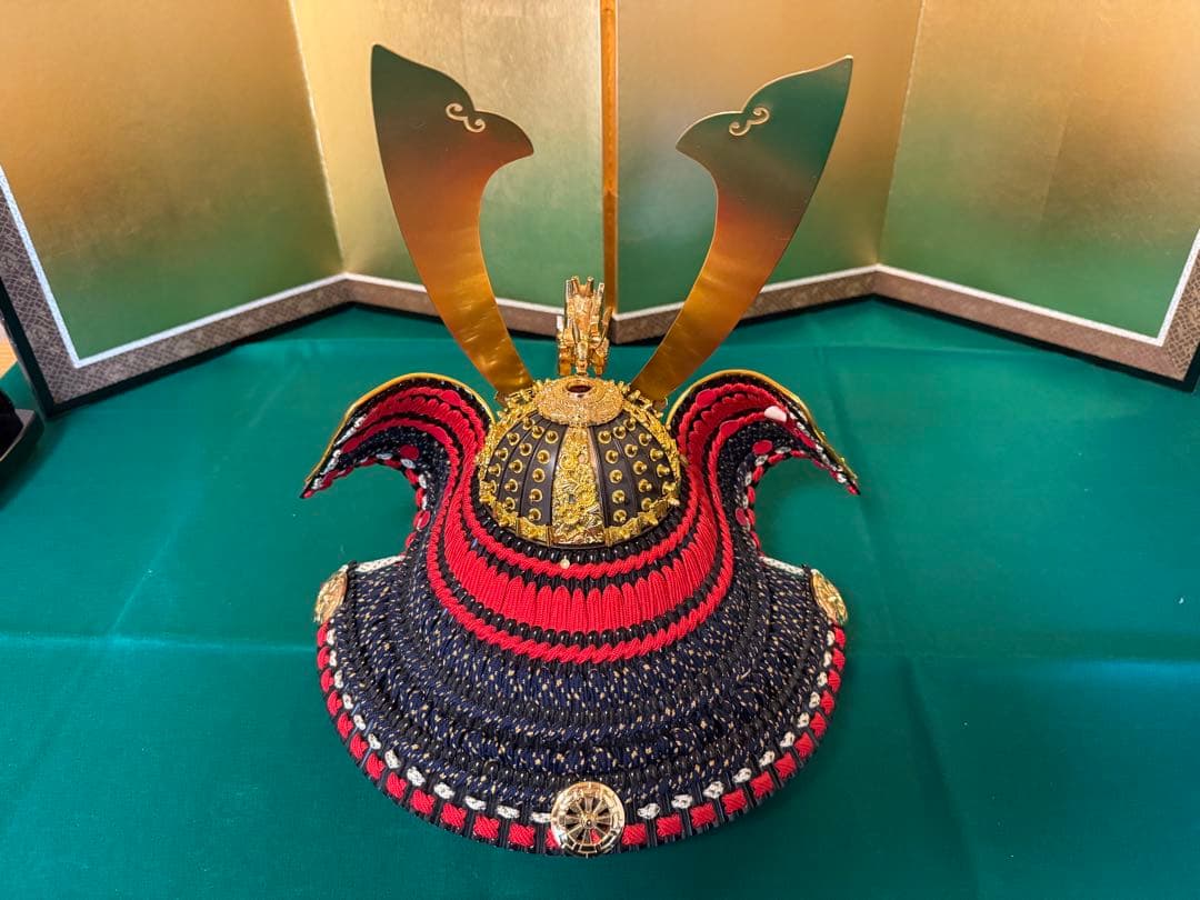 【引越し整理特価】久月製 豪華兜飾り一式 （美品・購入２０万円→12,000円）