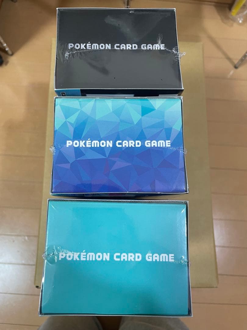 ポケモンカード未開封シュリンク付きデッキビルドBOX