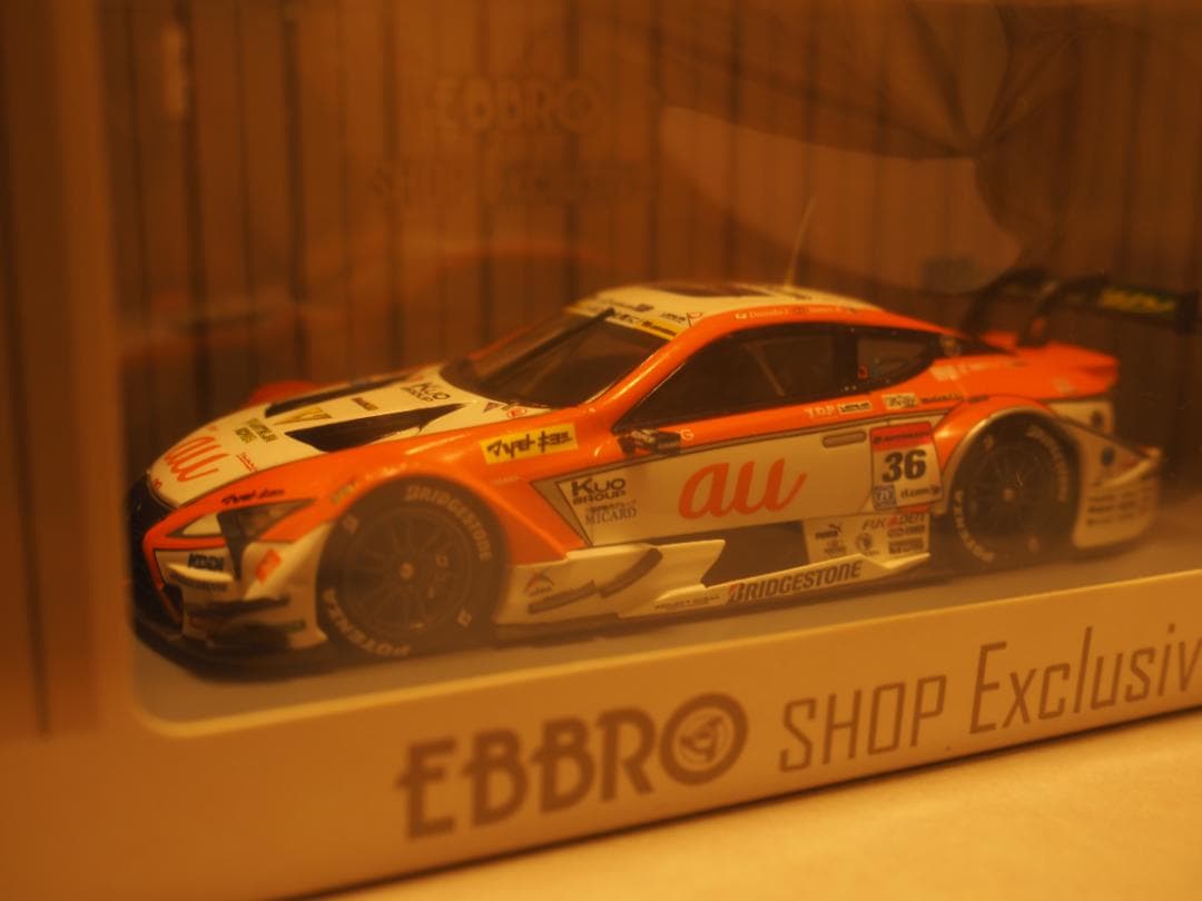 1/43 EBBRO SHOP限定 au TOM'S LC500 2017