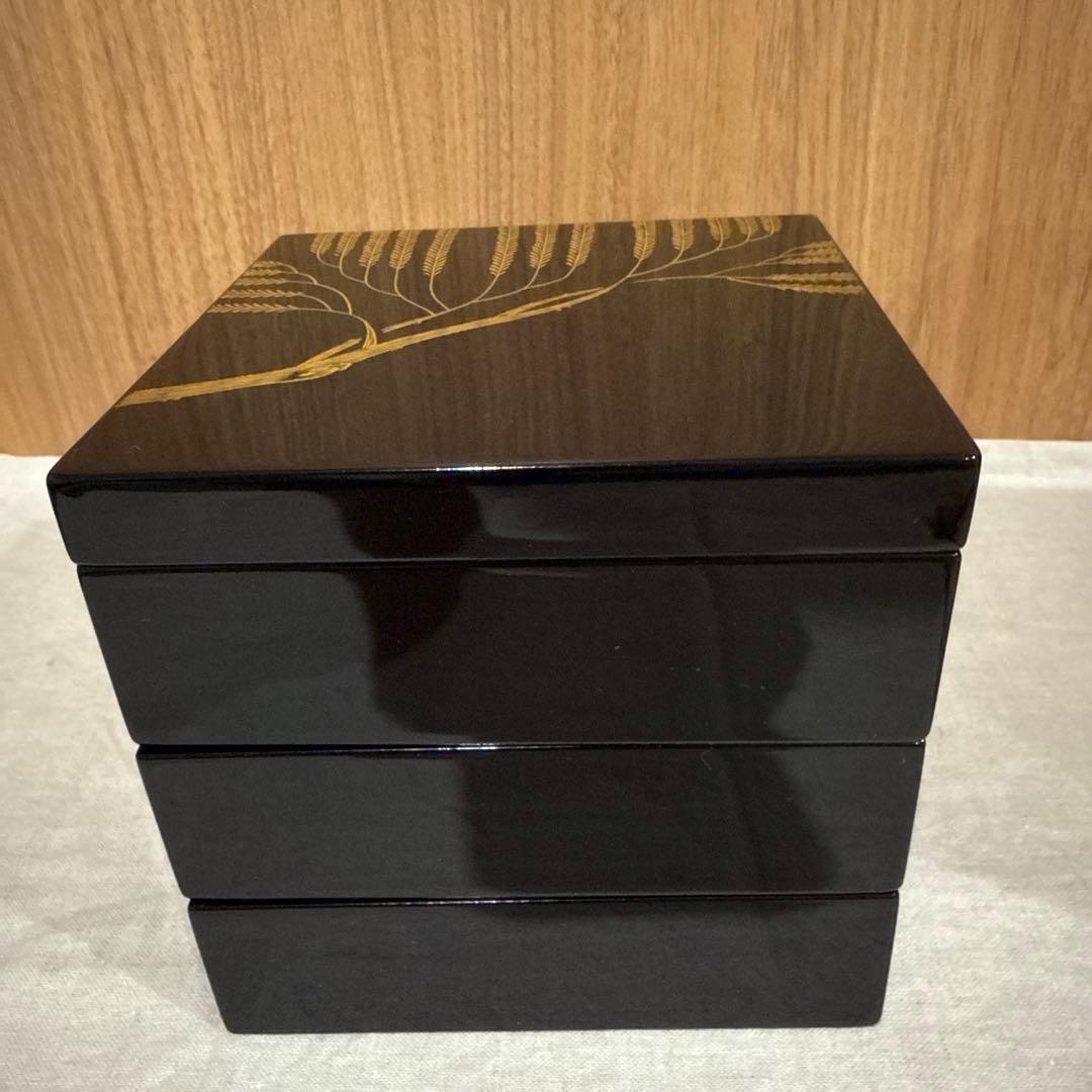 平安堂　山田平安堂　小重箱　お重　三段重　漆器