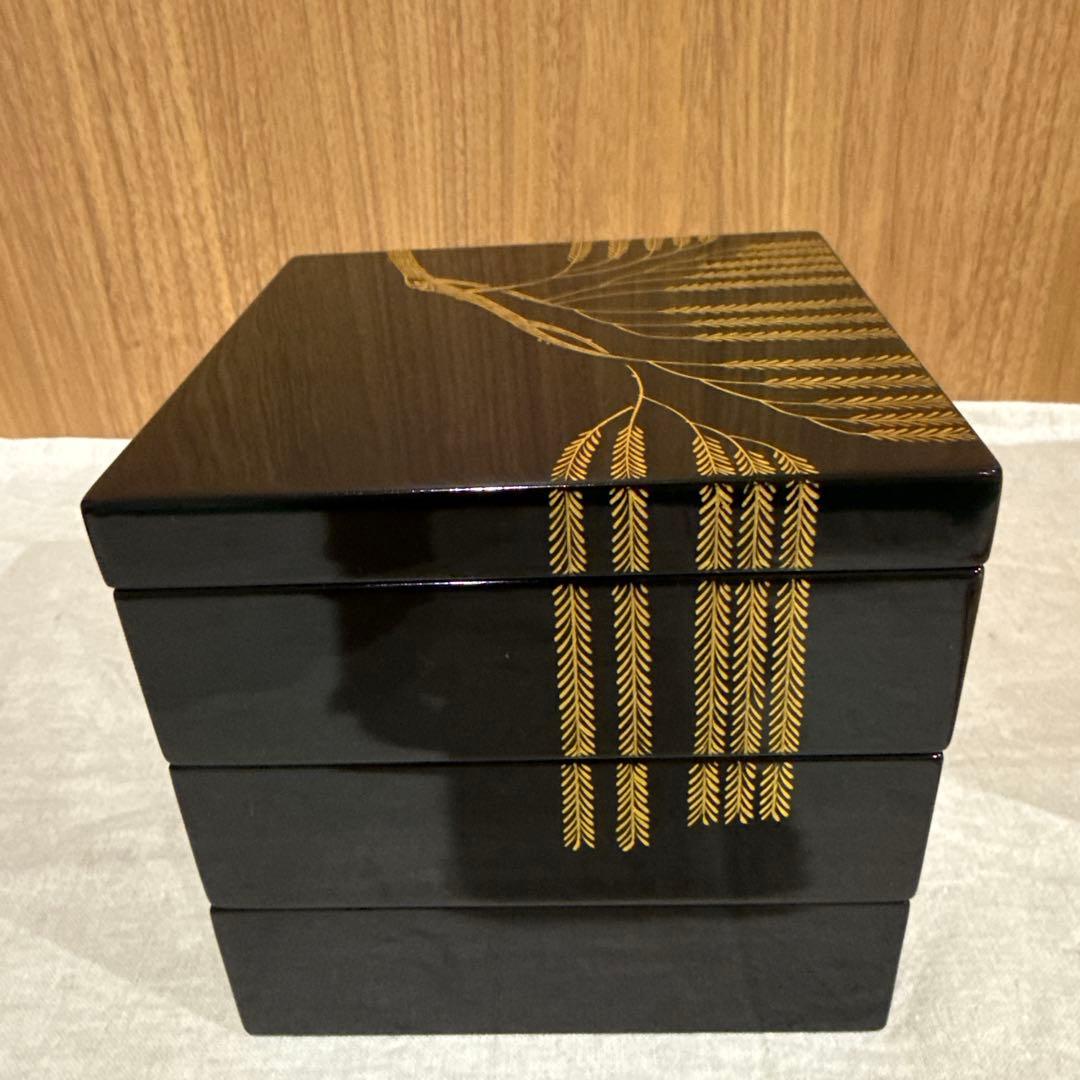 平安堂　山田平安堂　小重箱　お重　三段重　漆器