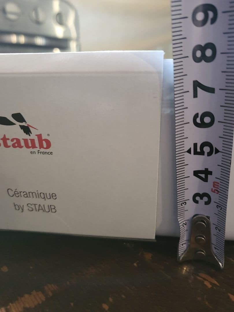 STAUB オーブン皿 ホワイト 34x24cm 4.4L　レクタンギュラー