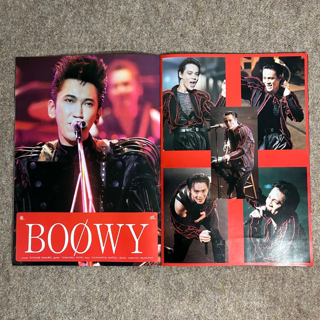 絶版本】BOOWY ボウイ ポスターブック 氷室 布袋 LAST GIGS - メルカリ