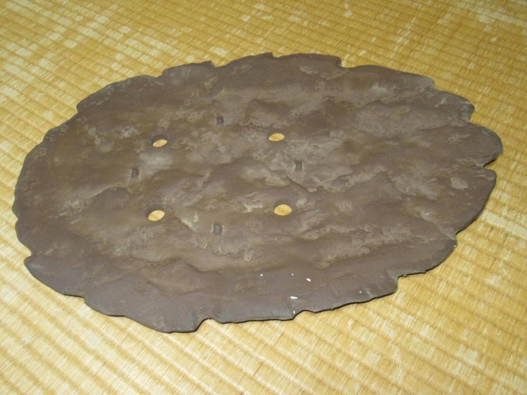 美品’70年頃◆常滑鉢 柴田馨山作 寄せ植え用 楕円葉形平鉢 茶色 和鉢/盆栽鉢 Yahoo!オークション -「常滑焼 鉢」(花、園芸) の落札相場・落札価格