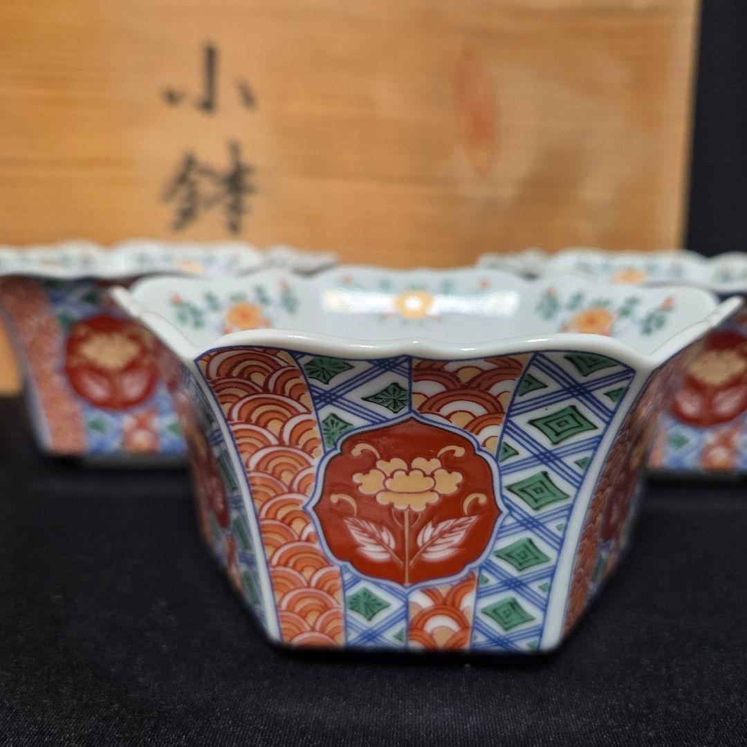 有田焼 仁祥窯 小鉢揃 古赤絵 親子鉢揃 10個セット - メルカリ