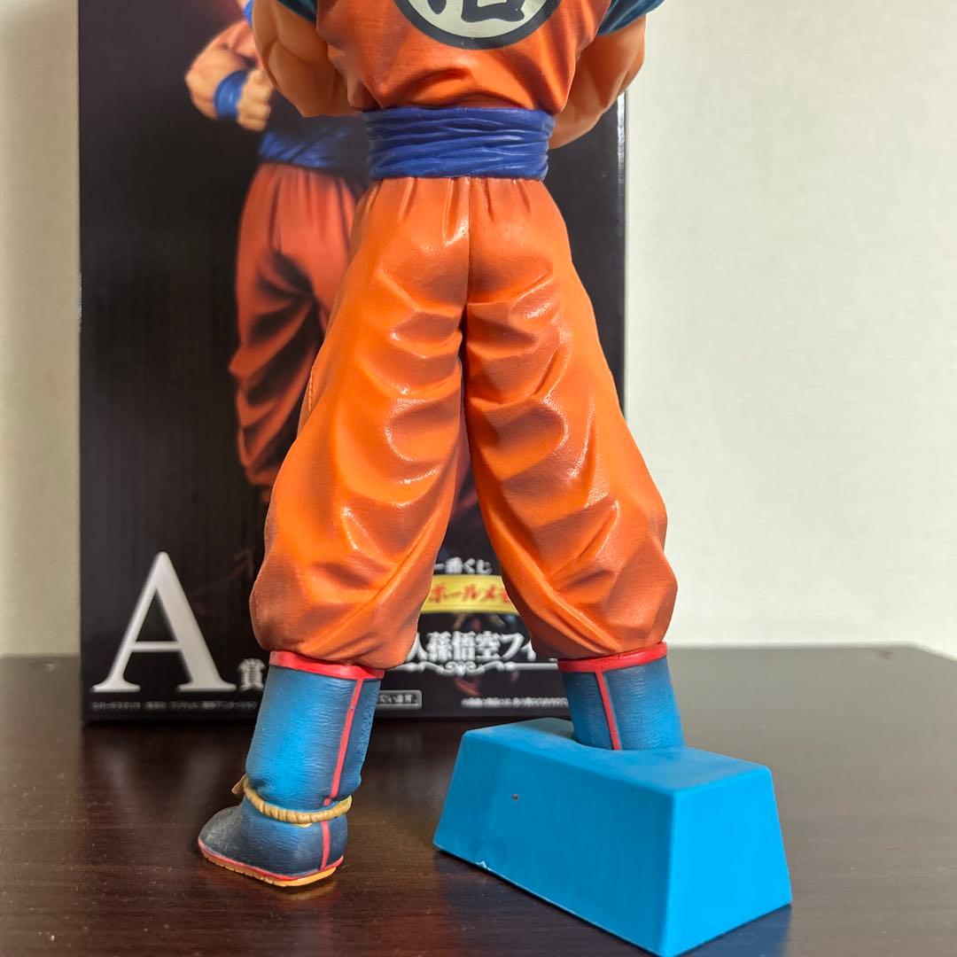 一番くじ　ドラゴンボールメモリーズ　A賞　超サイヤ人孫悟空　極美品　半券くじ箱付