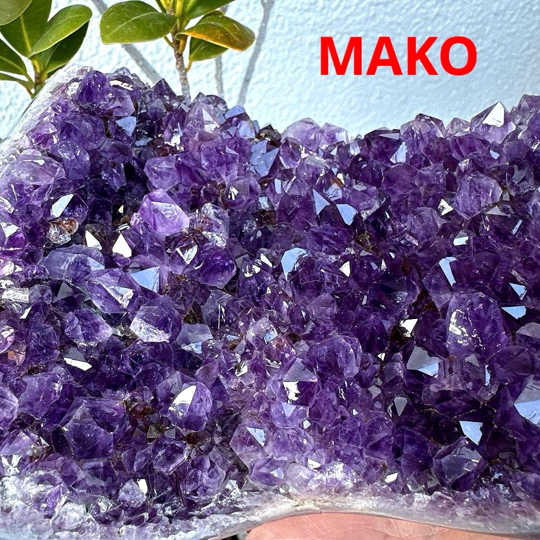 M1863☆アメジストクラスター888g☆ブラジル産☆天然石☆N51207-A