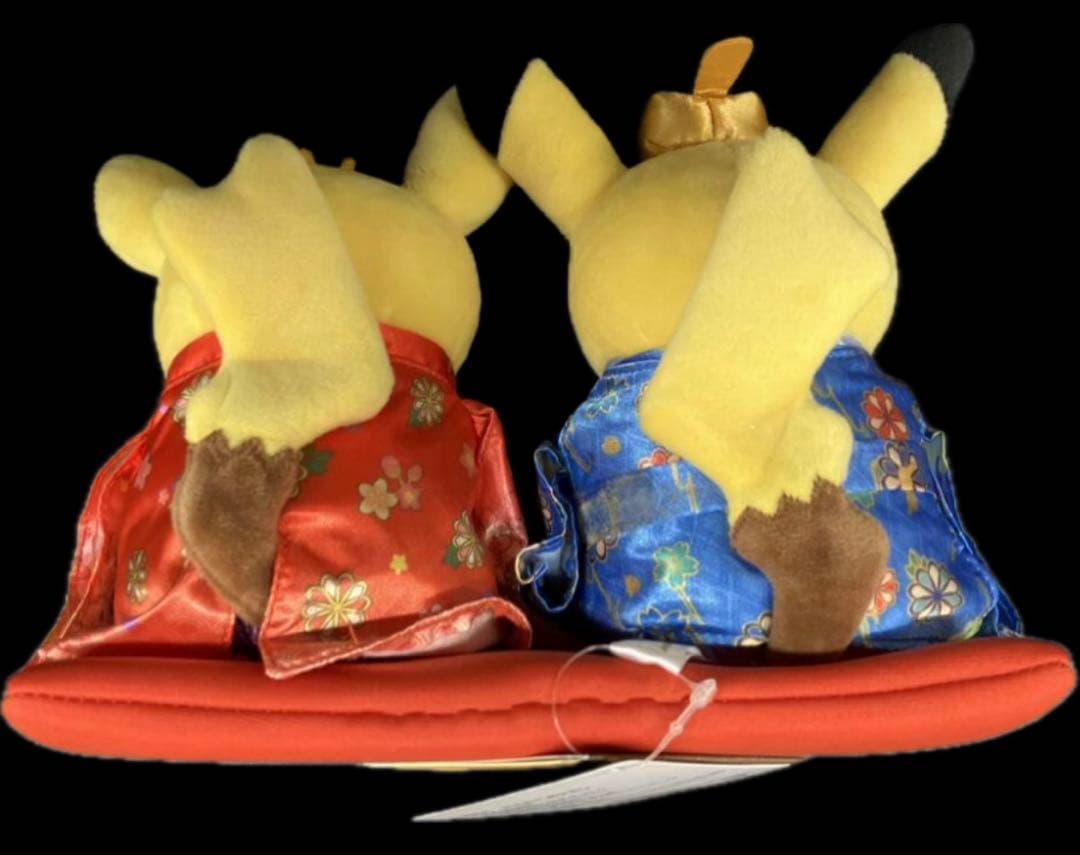 ピカチュウ 和服 ぬいぐるみ 2体セット 三月 - メルカリ